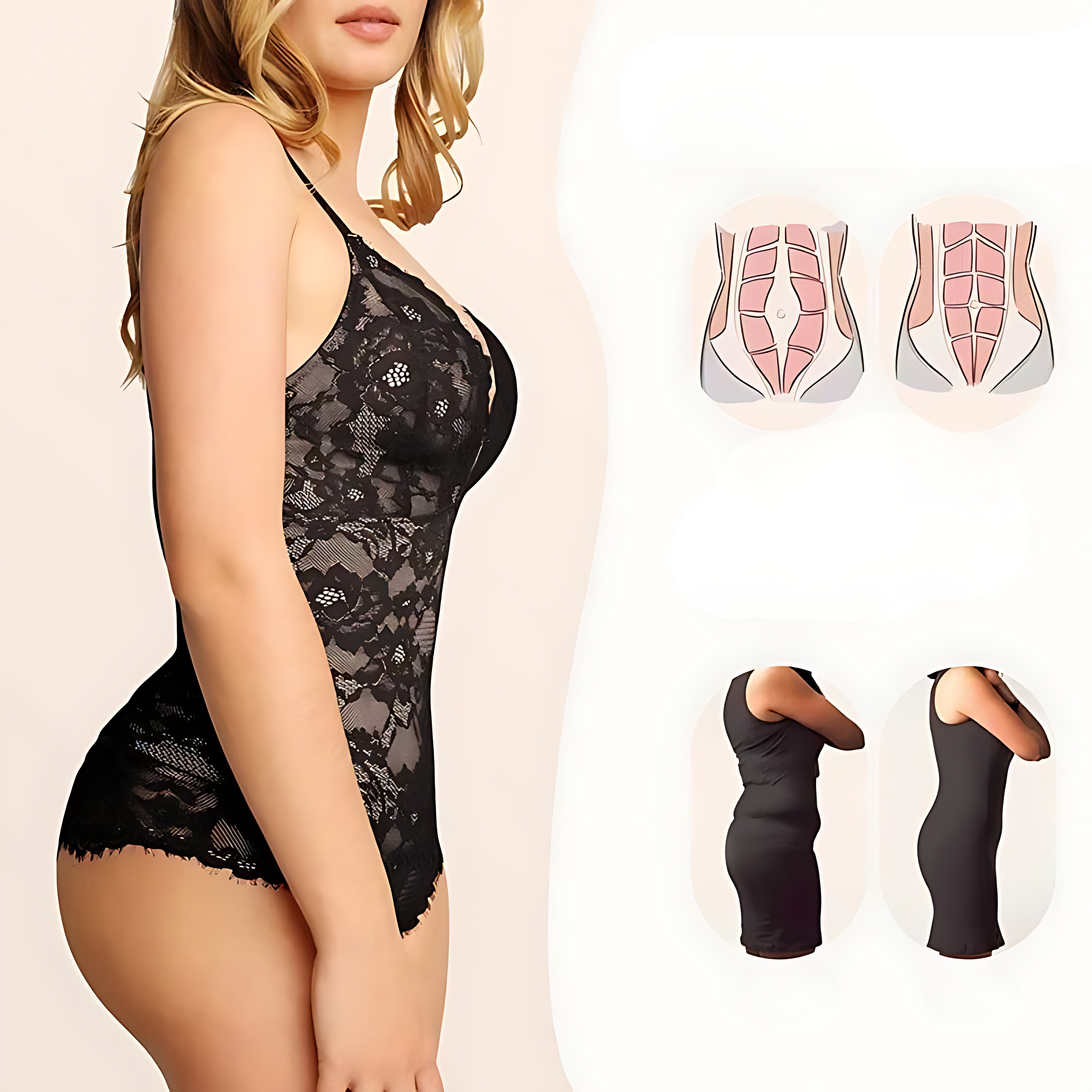 AWALIU® Spitze Bodysuit Shaper