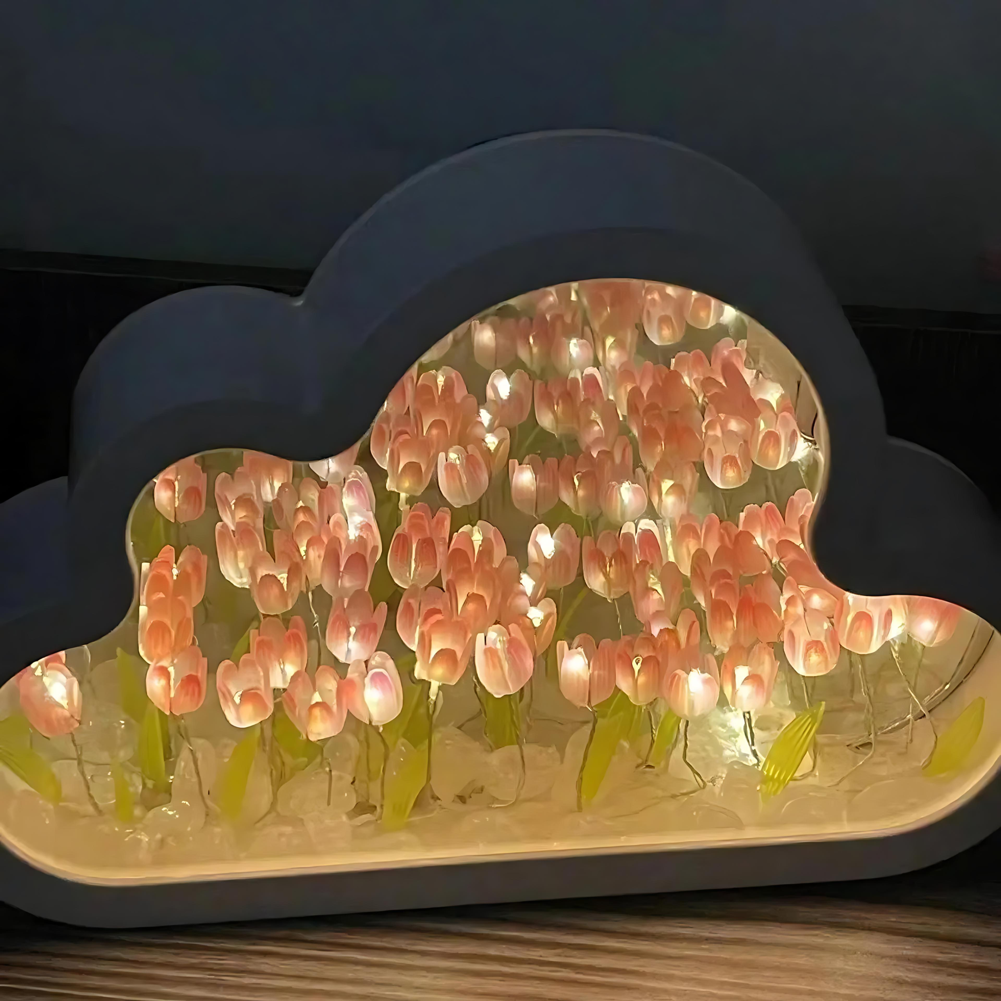 AWALIU® Wolke Tulpe Lampe